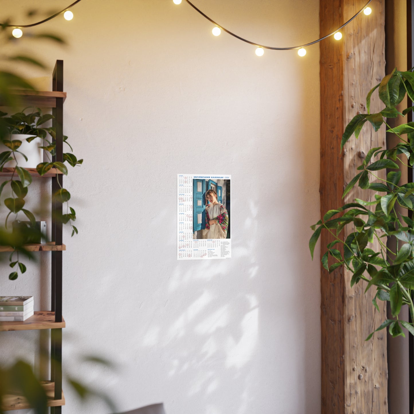By the window | 2026 Ukrainian Calendar CANADA