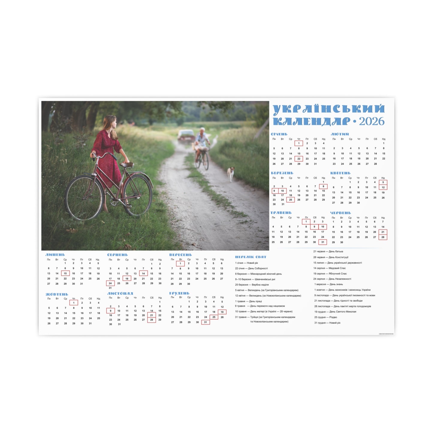 Meeting on the way | 2026 Ukrainian Calendar CANADA
