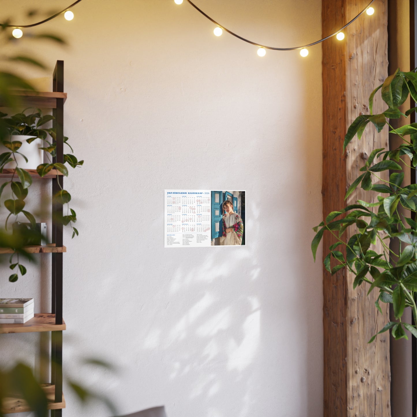 By the window | 2026 Ukrainian Calendar CANADA