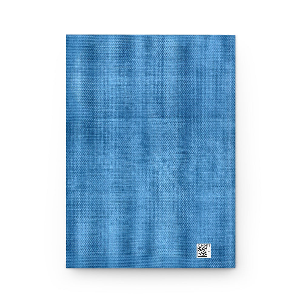 back cover of art journal with vintage style