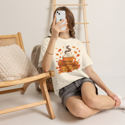 Pumpkin Spice Is Everything Tee — Autumn Coffee Halloween T-Shirt | Express Delivery available