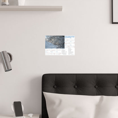 Winter Day in Chyhyryn | 2026 Ukrainian Calendar USA