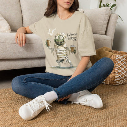 Caffeine Fuels the Monster in Me Unisex Softstyle T-Shirt