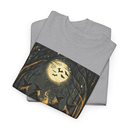 Girls Will Be Girls Unisex Heavy Cotton Tee | Witches' Circle Halloween | Express Delivery Available