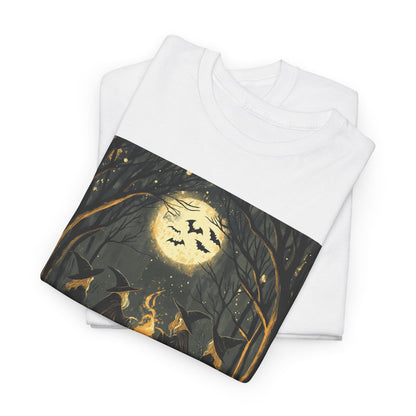 Girls Will Be Girls Unisex Heavy Cotton Tee | Witches' Circle Halloween | Express Delivery Available
