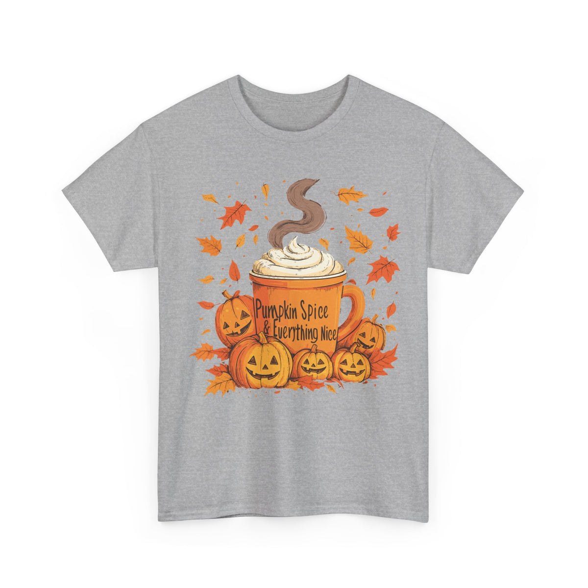 Pumpkin Spice Is Everything Tee — Autumn Coffee Halloween T-Shirt | Express Delivery available