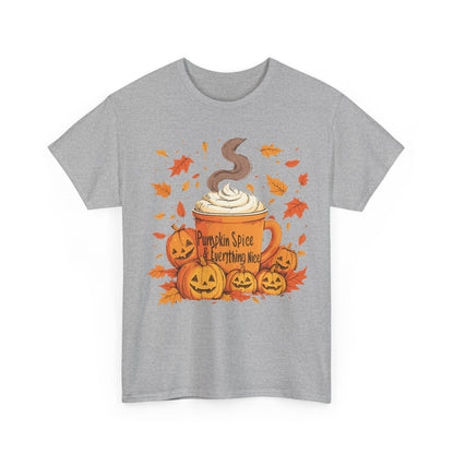 Pumpkin Spice Is Everything Tee — Autumn Coffee Halloween T-Shirt | Express Delivery available
