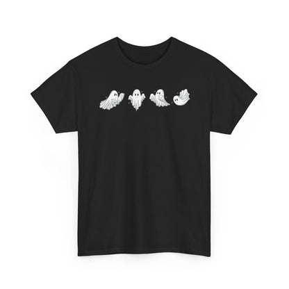 Ghost Sketch Tee — Minimal Cute Ghosts Shirt