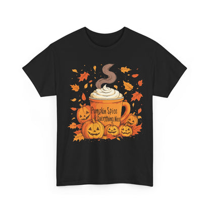 Pumpkin Spice Is Everything Tee — Autumn Coffee Halloween T-Shirt | Express Delivery available