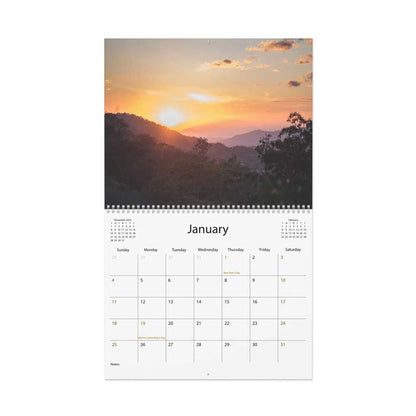 big wall calendar, 2026 january calendar, 2026 wall calendars, costa rica, sunsets costa rica