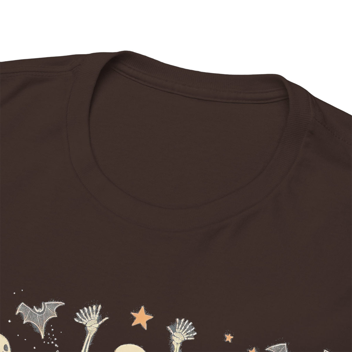 Dancing Skeletons Halloween Unisex Heavy Cotton Tee | Playful Fall Apparel | Express Delivery available