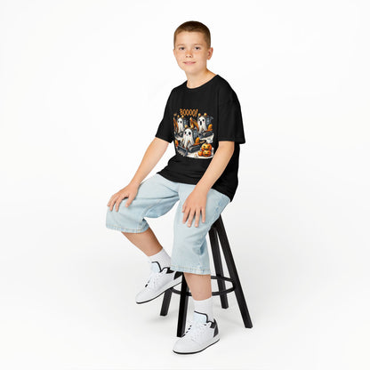 Excavators Boo Halloween Kids Heavy Cotton™ Tee | Fun & Spooky Tee for Little Excavator Fans