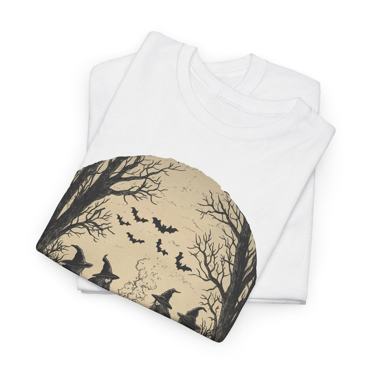 Girls Will Be Girls Halloween Unisex Heavy Cotton Tee | Witches' Night Celebration | Express Delivery Available