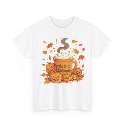 Pumpkin Spice Is Everything Tee — Autumn Coffee Halloween T-Shirt | Express Delivery available