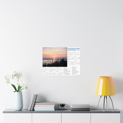 Sunset on the Sea of Azov | 2026 Ukrainian Calendar USA