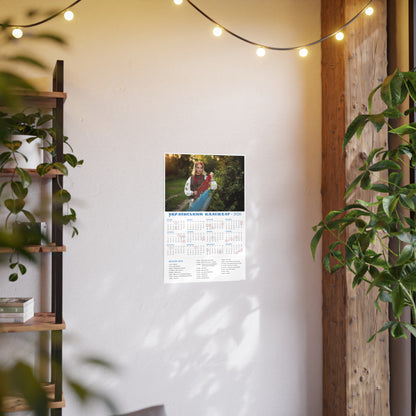 Near the fence | 2026 Ukrainian Calendar CANADA