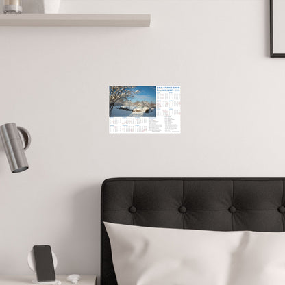 Winter Day in Chyhyryn | 2026 Ukrainian Calendar USA