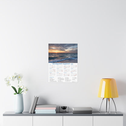 Sunset on the Sea of Azov | 2026 Ukrainian Calendar USA