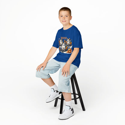 Excavators Boo Halloween Kids Heavy Cotton™ Tee | Fun & Spooky Tee for Little Excavator Fans