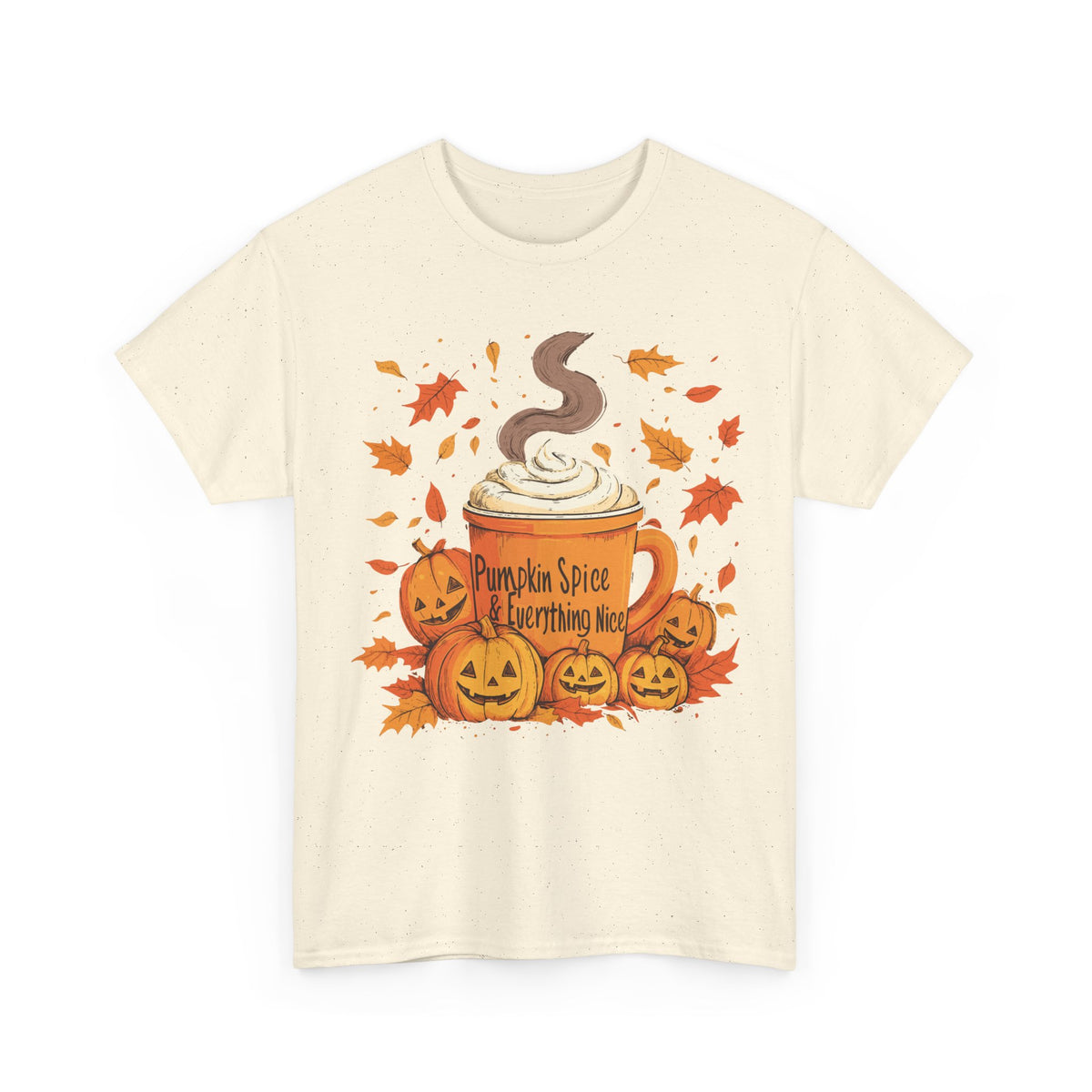 Pumpkin Spice Is Everything Tee — Autumn Coffee Halloween T-Shirt | Express Delivery available