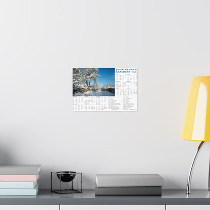 Winter Day | 2026 Ukrainian Calendar USA