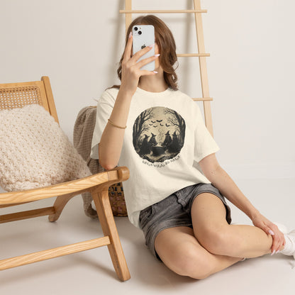 Girls Will Be Girls Halloween Unisex Heavy Cotton Tee | Witches' Night Celebration | Express Delivery Available