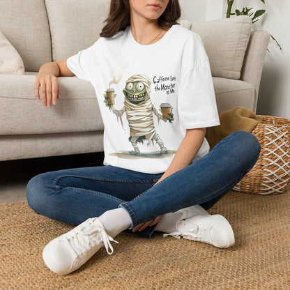 Caffeine Fuels the Monster in Me Unisex Softstyle T-Shirt