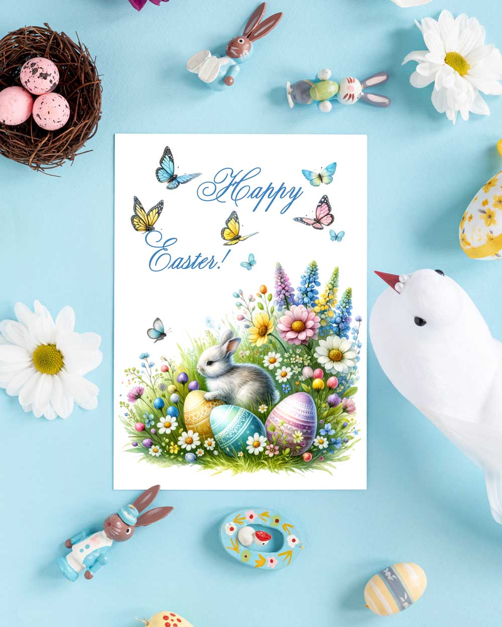 easter gift sets, easter postcard, easter card, Easter cards for Kids