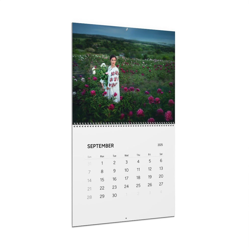 women's calendar, girl calendar, gift for ukrainian girlfriend