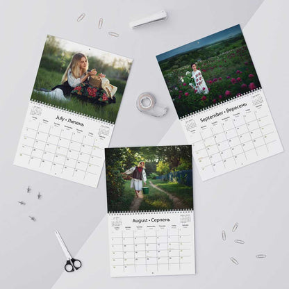 gifts for culture lovers, ukrainian gifts, women calendars