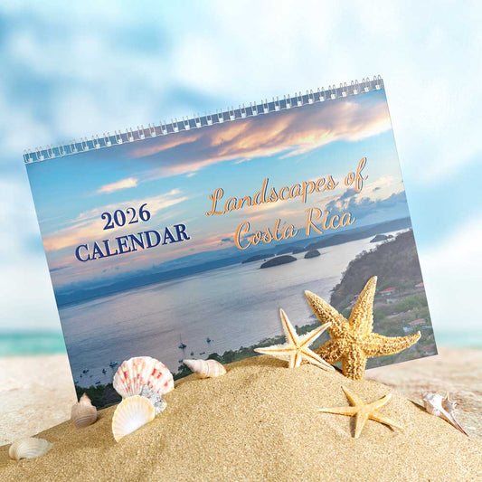 wall calendar, costa rica calendar, landscapes costa rica, Large wall calendar