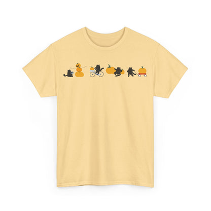 yellow haze, funny cat shirt